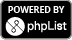 powered by phpList 3.5.3, &copy; phpList ltd
